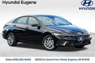 2026 Hyundai Elantra Hybrid Blue