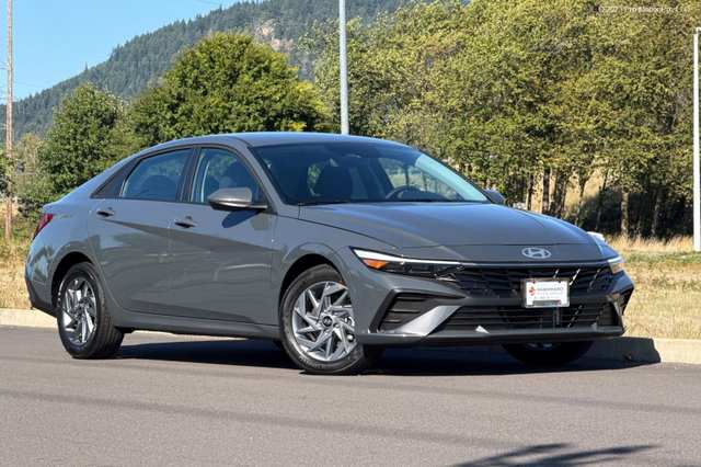 2026 Hyundai Elantra Hybrid Blue