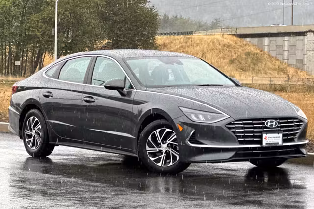 2023 Hyundai Sonata Hybrid Blue