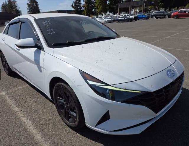 2023 Hyundai Elantra Hybrid Blue