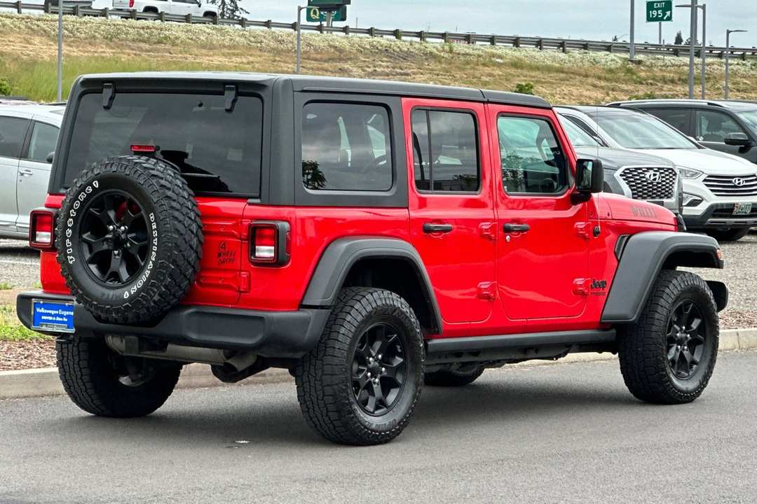 2021 Jeep Wrangler Unlimited Willys - Image 3